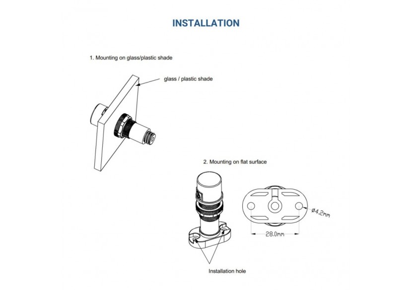 Capteur de lumière crépusculaire photoélectrique 360 degrés encastré ou surface-Gradation 1-10V DC - SGL01 - Barcelona LED Capteur de lumière crépusculaire photoélectrique 360 degrés encastré ou surface-Gradation 1-10V DC - SGL01 - Barcelona LED