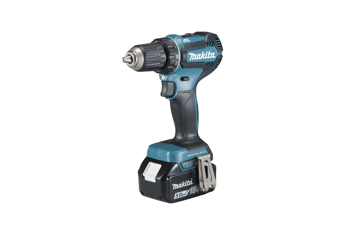 Perceuse visseuse 18 V Li-Ion 5 Ah usage quotidien - Makita : Confort'Mat