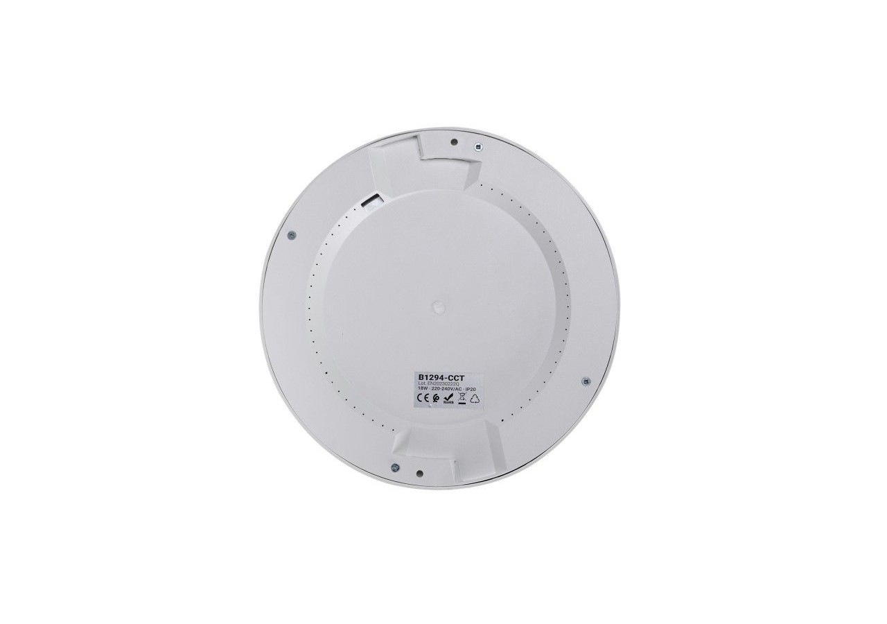 Plafonnier LED rond CCT 18W-Diamètre réglable-En saillie et encastré-IP20 - B1294-CCT - Barcelona LED