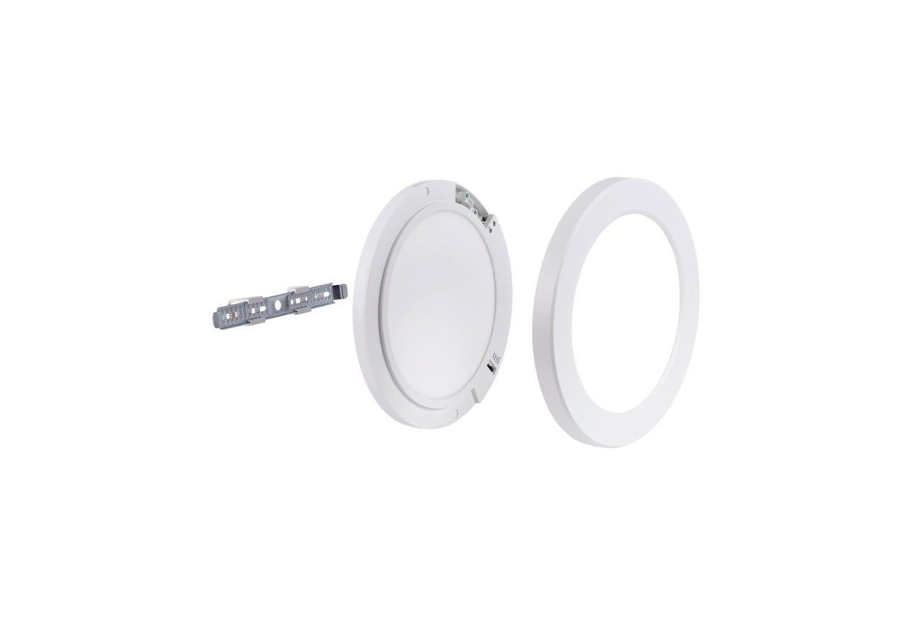 Plafonnier LED rond CCT 18W-Diamètre réglable-En saillie et encastré-IP20 - B1294-CCT - Barcelona LED