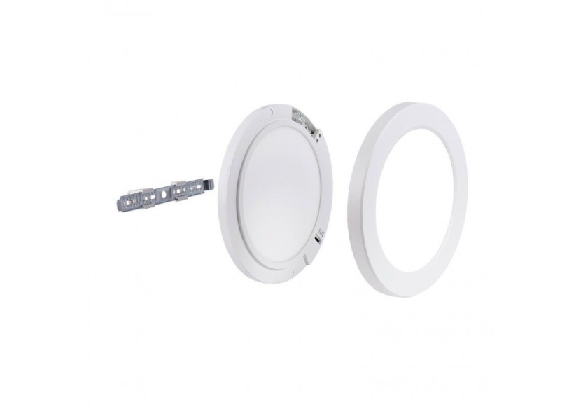 Plafonnier LED rond CCT 18W-Diamètre réglable-En saillie et encastré-IP20 - B1294-CCT - Barcelona LED Plafonnier LED rond CCT 18W-Diamètre réglable-En saillie et encastré-IP20 - B1294-CCT - Barcelona LED