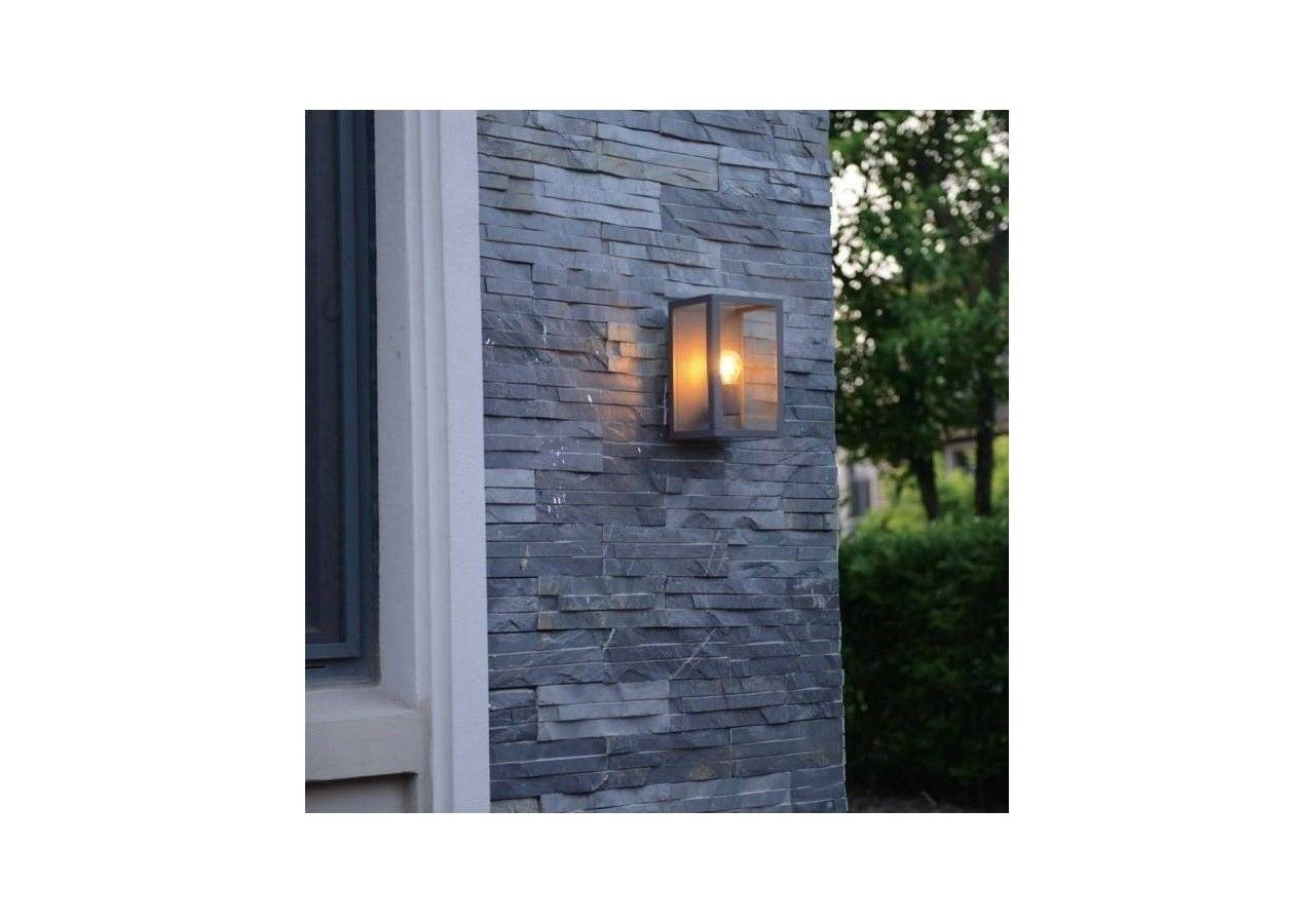 Applique murale d'extérieur en aluminium "Glass House"-IP44-E27 - L5010-P - Barcelona LED