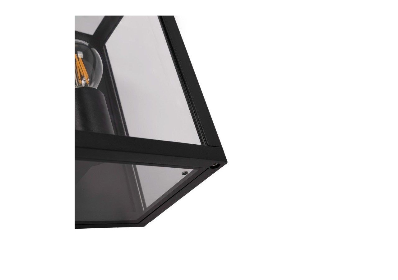 Applique murale d'extérieur en aluminium "Glass House"-IP44-E27 - L5010-P - Barcelona LED