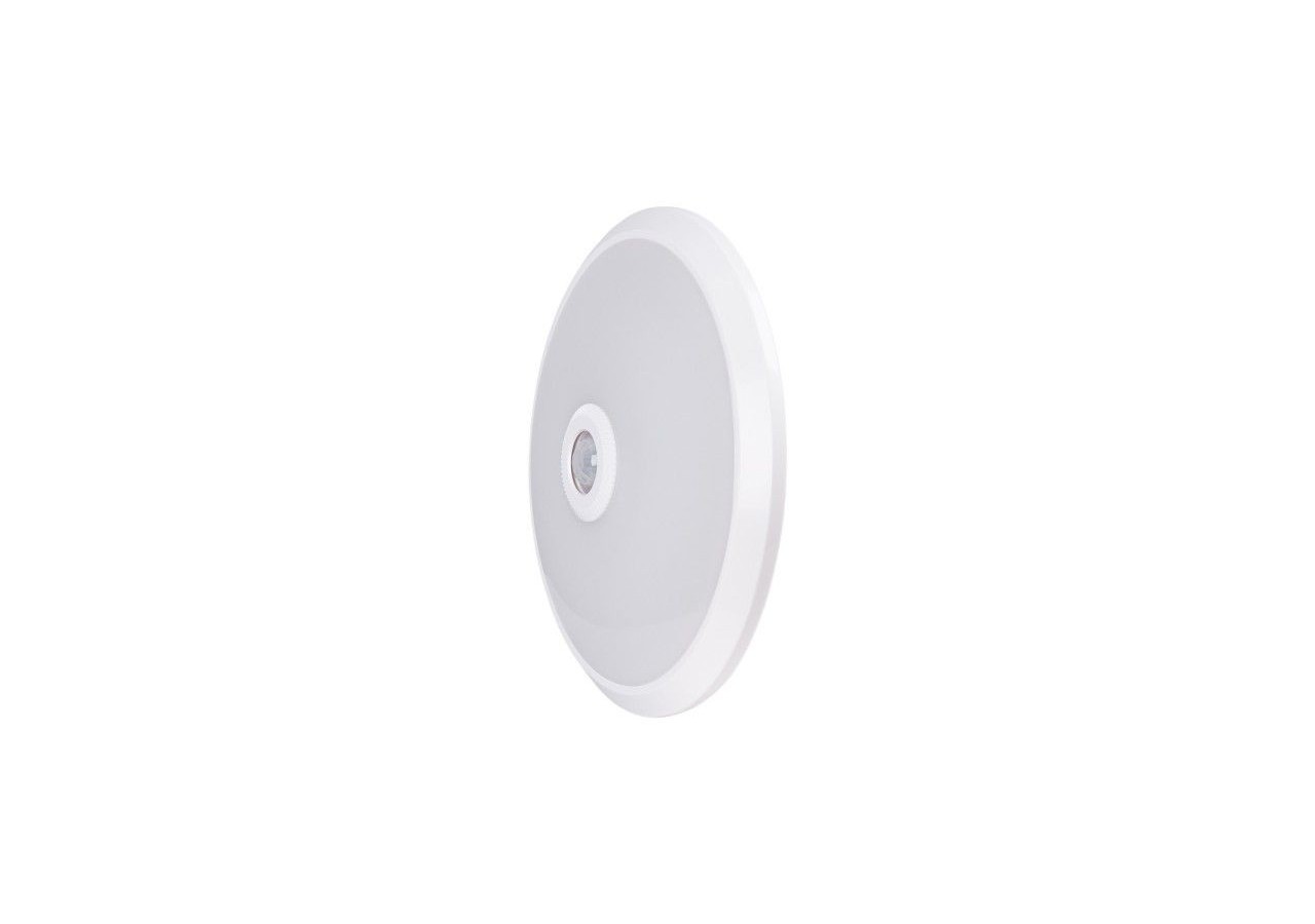 Plafonnier LED avec capteur PIR-20W-diamètre 30cm-IP20 - B1296-S-BN - Barcelona LED