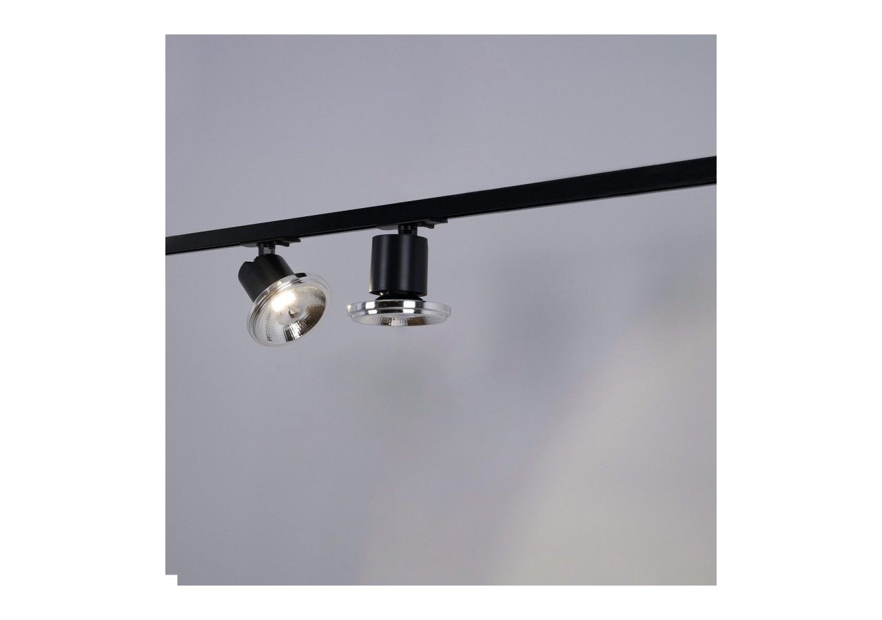 Spot sur rail monophasé avec douille GU10-AR111 - B979-N - Barcelona LED