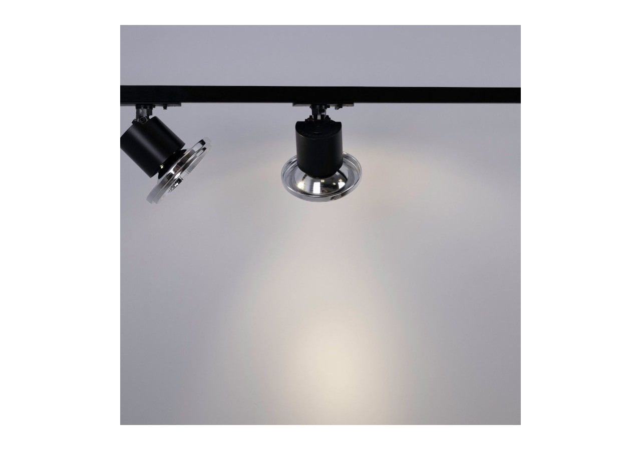 Spot sur rail monophasé avec douille GU10-AR111 - B979-N - Barcelona LED