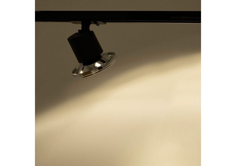 Spot sur rail monophasé avec douille GU10-AR111 - B979-N - Barcelona LED