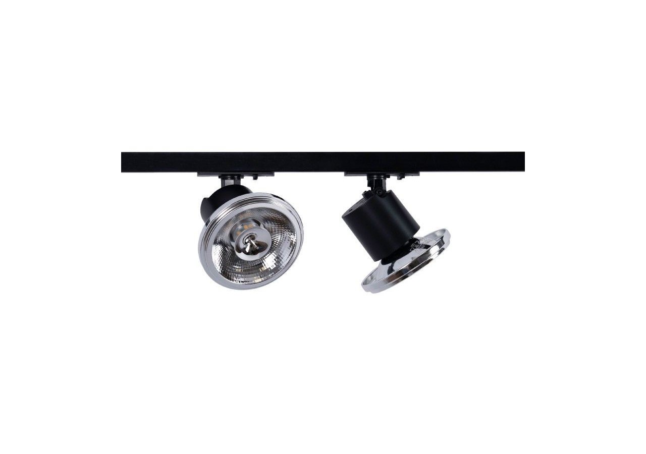 Spot sur rail monophasé avec douille GU10-AR111 - B979-N - Barcelona LED