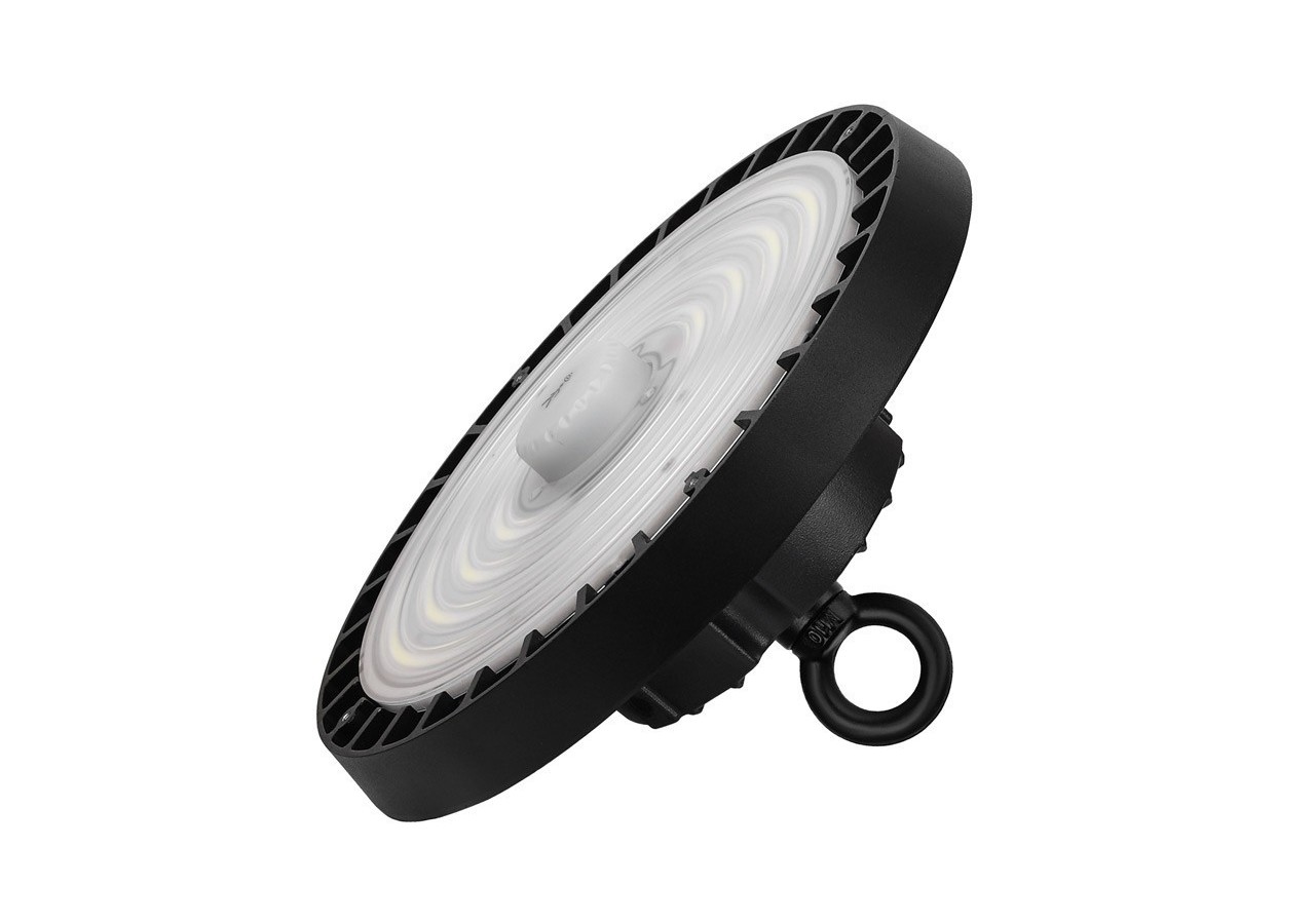 Cloche industrielle LED avec capteur de mouvement 150W-Driver Philips-Dimmable 1-10V-IP65 - K8137-150-4K-S - Barcelona LED