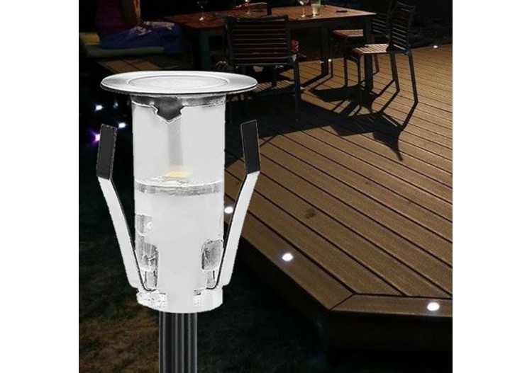 Kit de spots LED encastrables escalier ou sol 0,4W 12V/CC - BA50003-BC - Barcelona LED 2