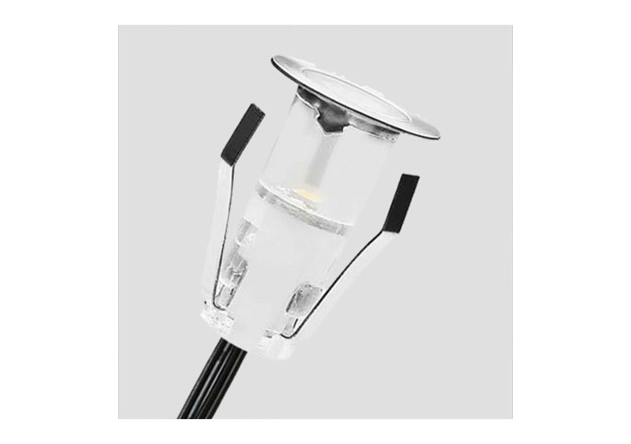 Kit de spots LED encastrables escalier ou sol 0,4W 12V/CC - BA50003-BC - Barcelona LED