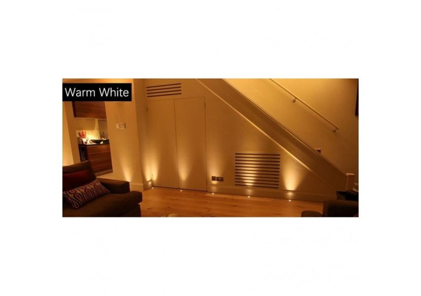 Kit de spots LED encastrables escalier ou sol 0,4W 12V/CC - BA50003-BC - Barcelona LED