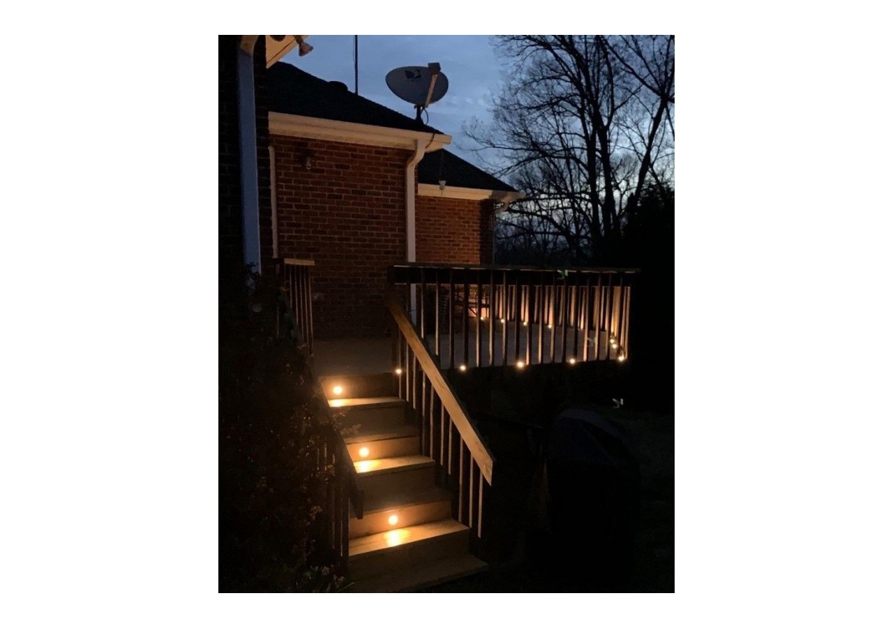 Kit de spots LED encastrables escalier ou sol 0,4W 12V/CC - BA50003-BC - Barcelona LED
