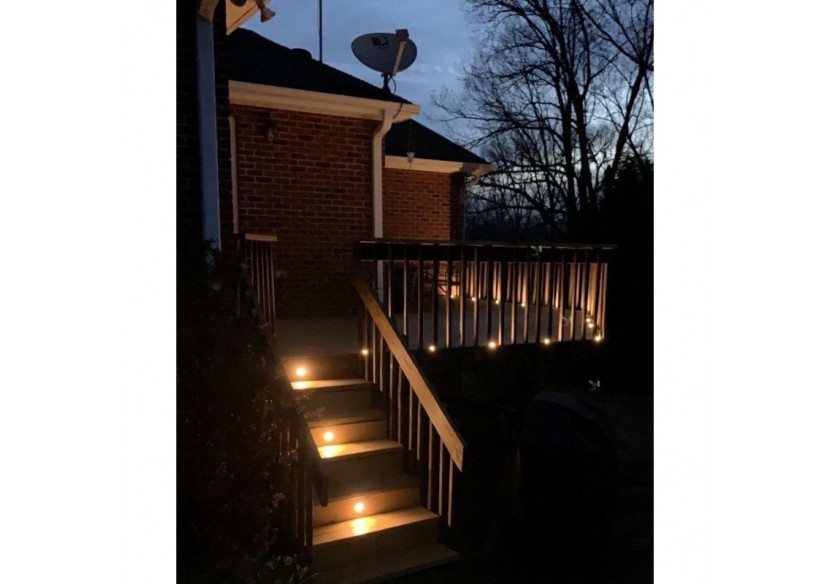 Kit de spots LED encastrables escalier ou sol 0,4W 12V/CC - BA50003-BC - Barcelona LED