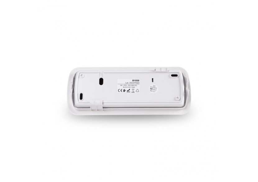 Kit Pictogramme autocollant "SORTIE " + Bloc d'éclairage 3W - K-B1050-SORTIE - Barcelona LED