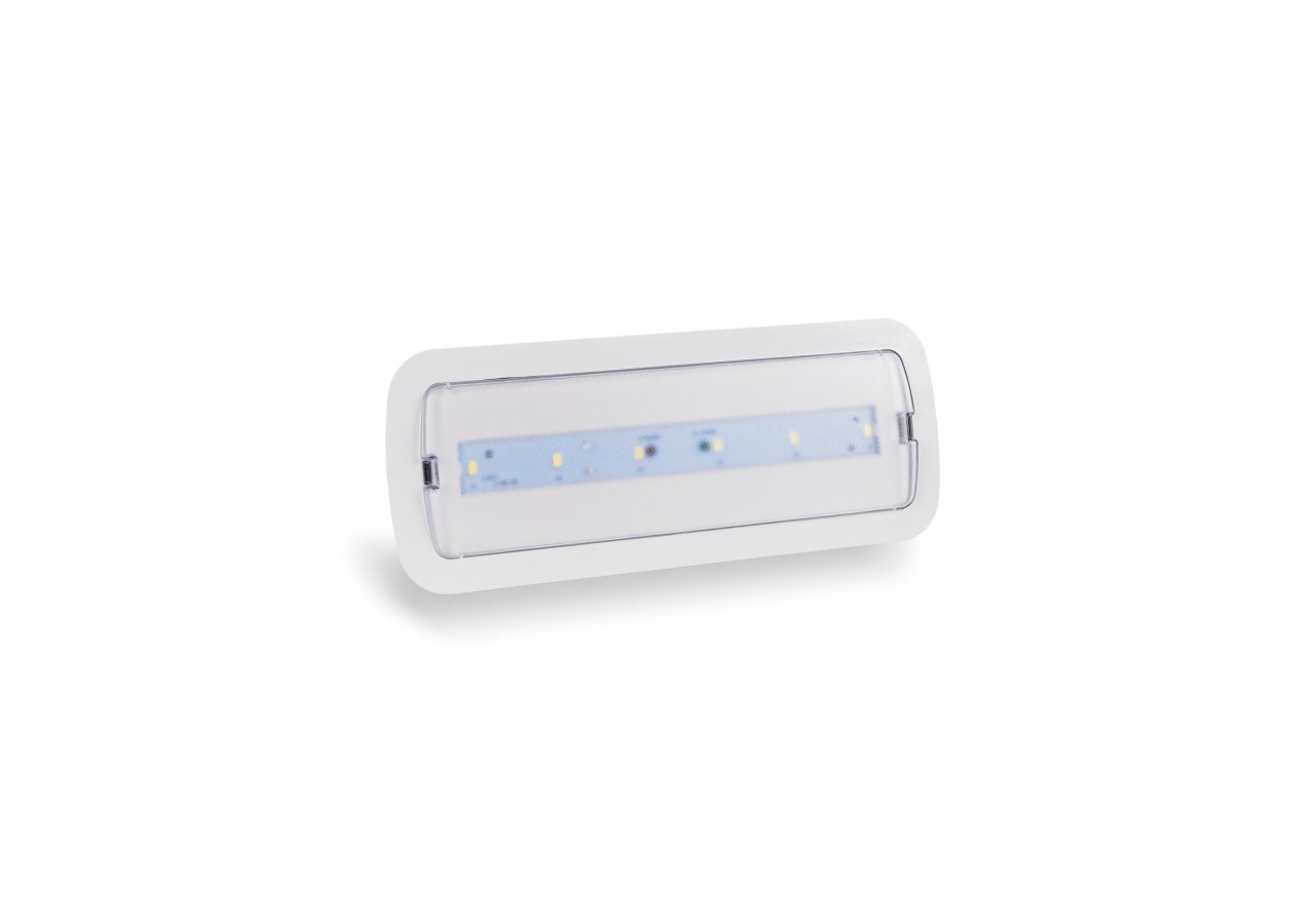 Kit Pictogramme autocollant "SORTIE " + Bloc d'éclairage 3W - K-B1050-SORTIE - Barcelona LED