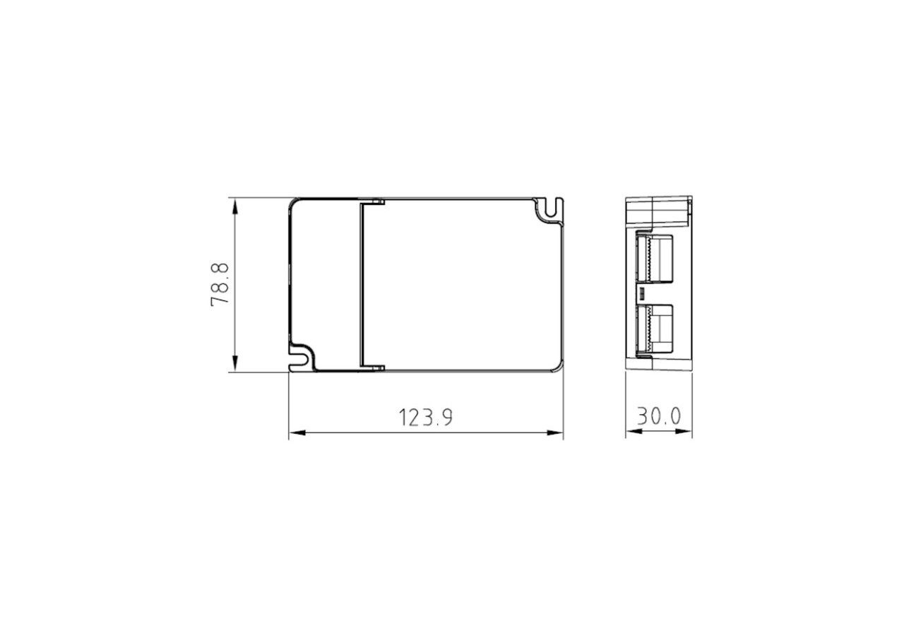 Driver DALI dimmable DT8 CCT 220-240V-Sortie 6-54V DC-500-1500mA-65W - SRP-2309N-65CCT500-1500 - Barcelona LED