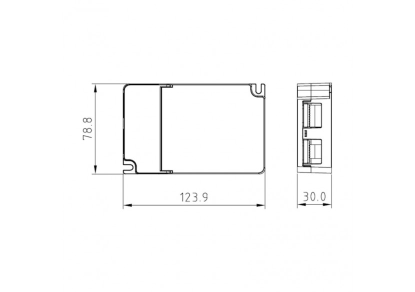 Driver DALI dimmable DT8 CCT 220-240V-Sortie 6-54V DC-500-1500mA-65W - SRP-2309N-65CCT500-1500 - Barcelona LED Driver DALI dimmable DT8 CCT 220-240V-Sortie 6-54V DC-500-1500mA-65W - SRP-2309N-65CCT500-1500 - Barcelona LED