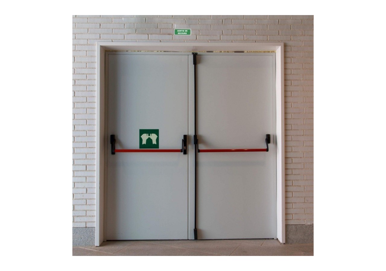 Kit Pictogramme autocollant "SORTIE DE SECOURS" + Bloc d'éclairage 3W - K-B1050-SSECOURS - Barcelona LED