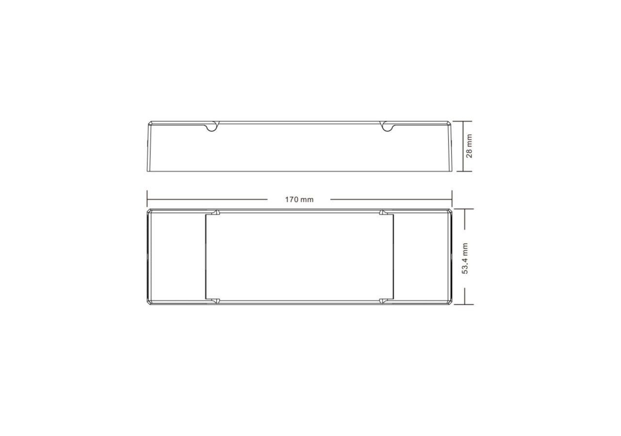 Contrôleur LED 4-en-1-12-48V DC-TRIAC + 0/1-10V + DALI + PUSH - SR-2303P - Barcelona LED