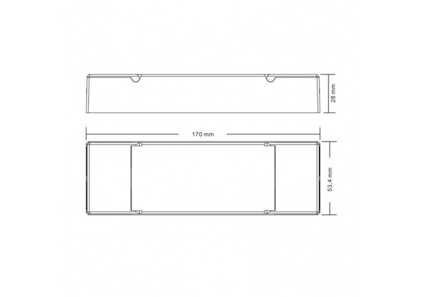 Contrôleur LED 4-en-1-12-48V DC-TRIAC + 0/1-10V + DALI + PUSH - SR-2303P - Barcelona LED