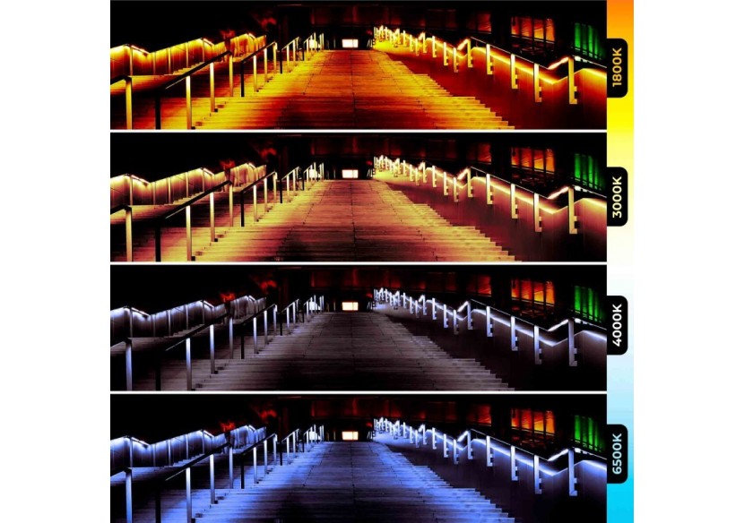 Ruban LED 24V-DC-90W-IP67-Température de couleur dimmable CCT-1800-6500K-SMD2835-Rouleau de 5m - B1515-D-IP67 - Barcelona LED