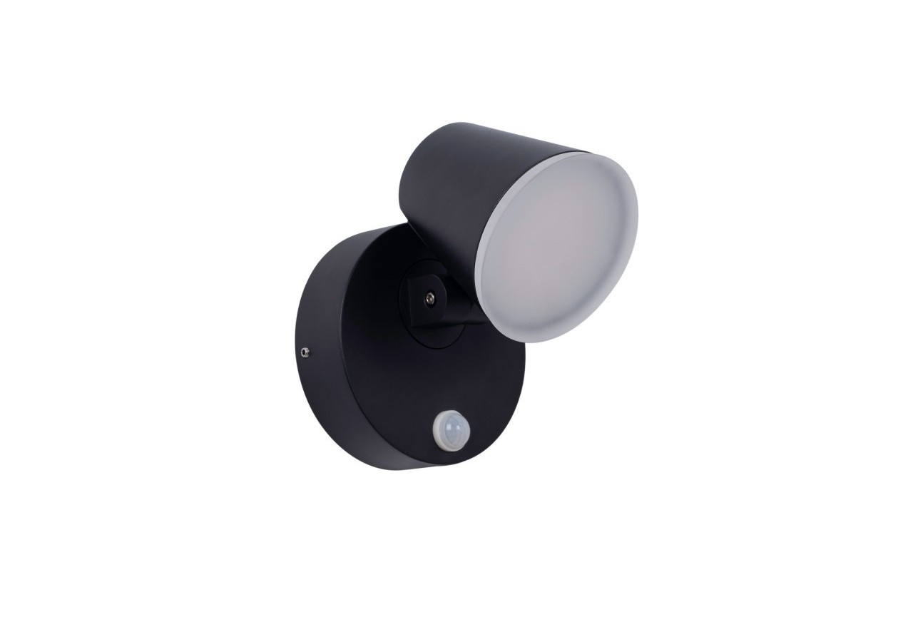 Applique murale d'extérieur avec capteur PIR "Stan"-12,5W-Orientable-3000K-IP54 - L5068-S - Barcelona LED