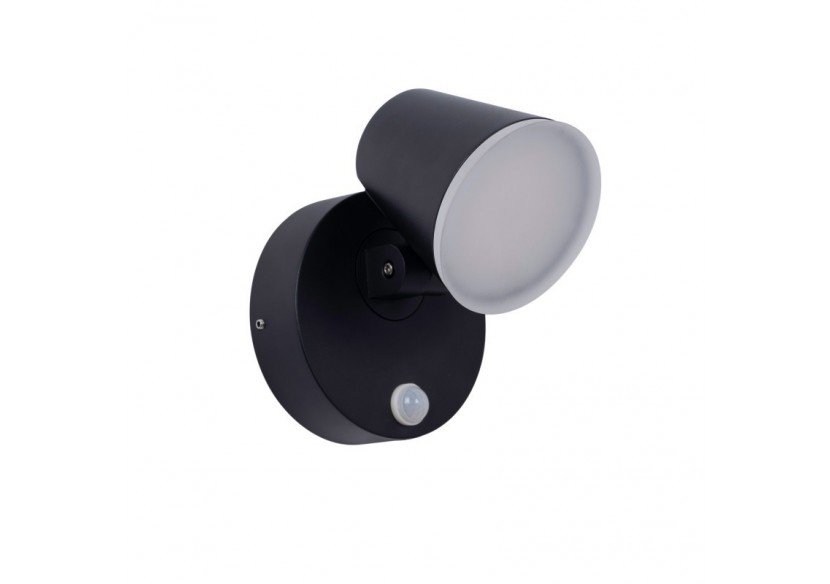 Applique murale d'extérieur avec capteur PIR "Stan"-12,5W-Orientable-3000K-IP54 - L5068-S - Barcelona LED