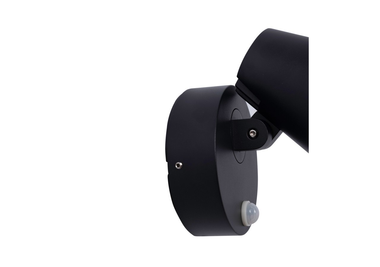 Applique murale d'extérieur avec capteur PIR "Stan"-12,5W-Orientable-3000K-IP54 - L5068-S - Barcelona LED