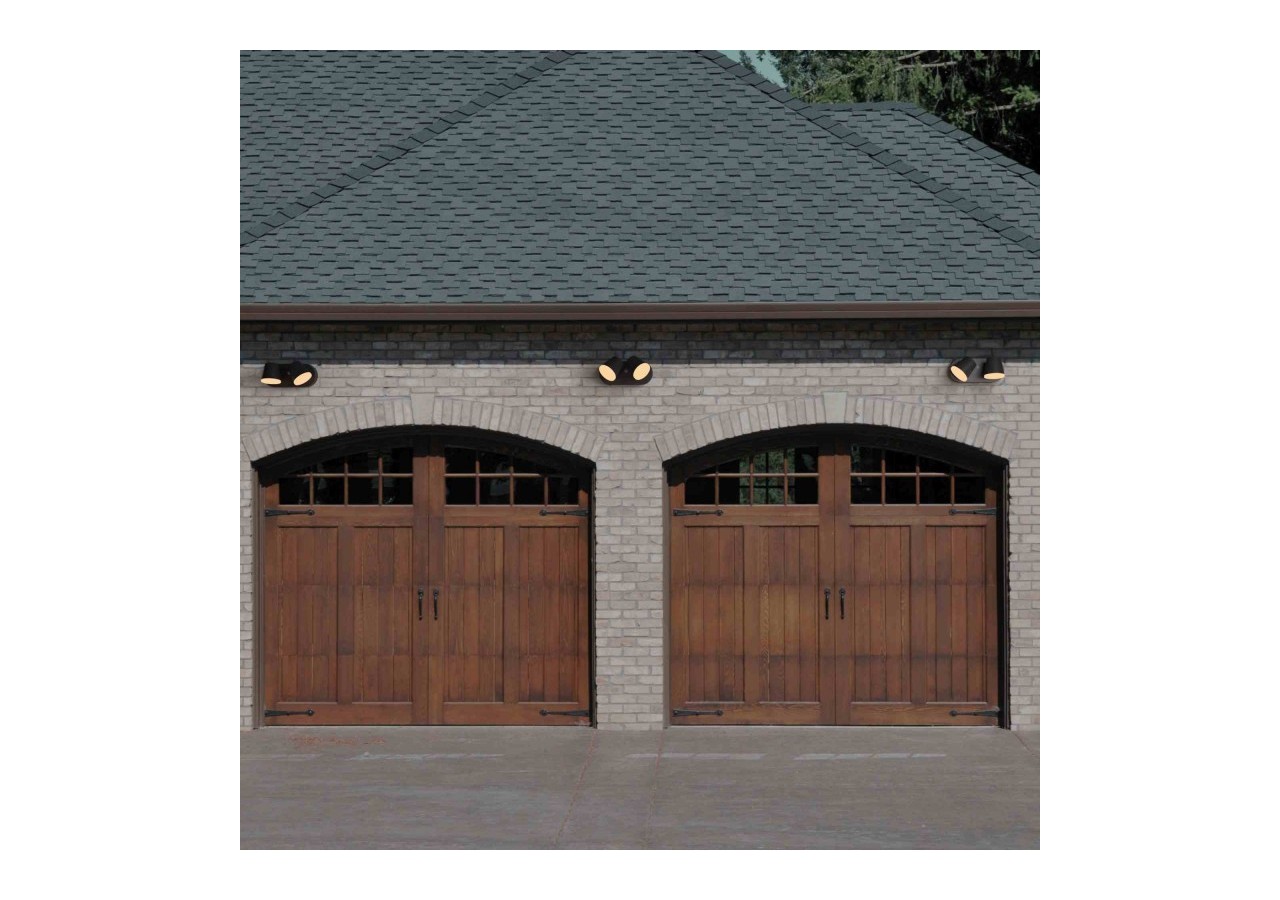 Applique murale d'extérieur double "Tura" avec capteur PIR-20,5W-Orientable-3000K-IP54 - L5069-S - Barcelona LED