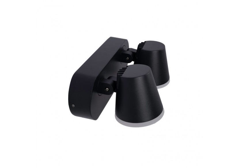 Applique murale d'extérieur double "Tura" avec capteur PIR-20,5W-Orientable-3000K-IP54 - L5069-S - Barcelona LED