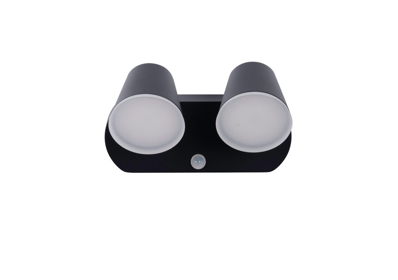 Applique murale d'extérieur double "Tura" avec capteur PIR-20,5W-Orientable-3000K-IP54 - L5069-S - Barcelona LED