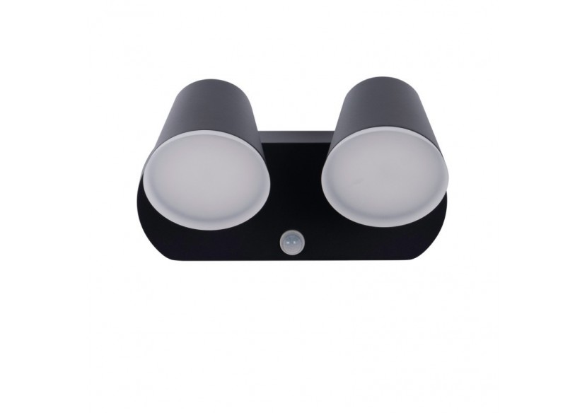 Applique murale d'extérieur double "Tura" avec capteur PIR-20,5W-Orientable-3000K-IP54 - L5069-S - Barcelona LED