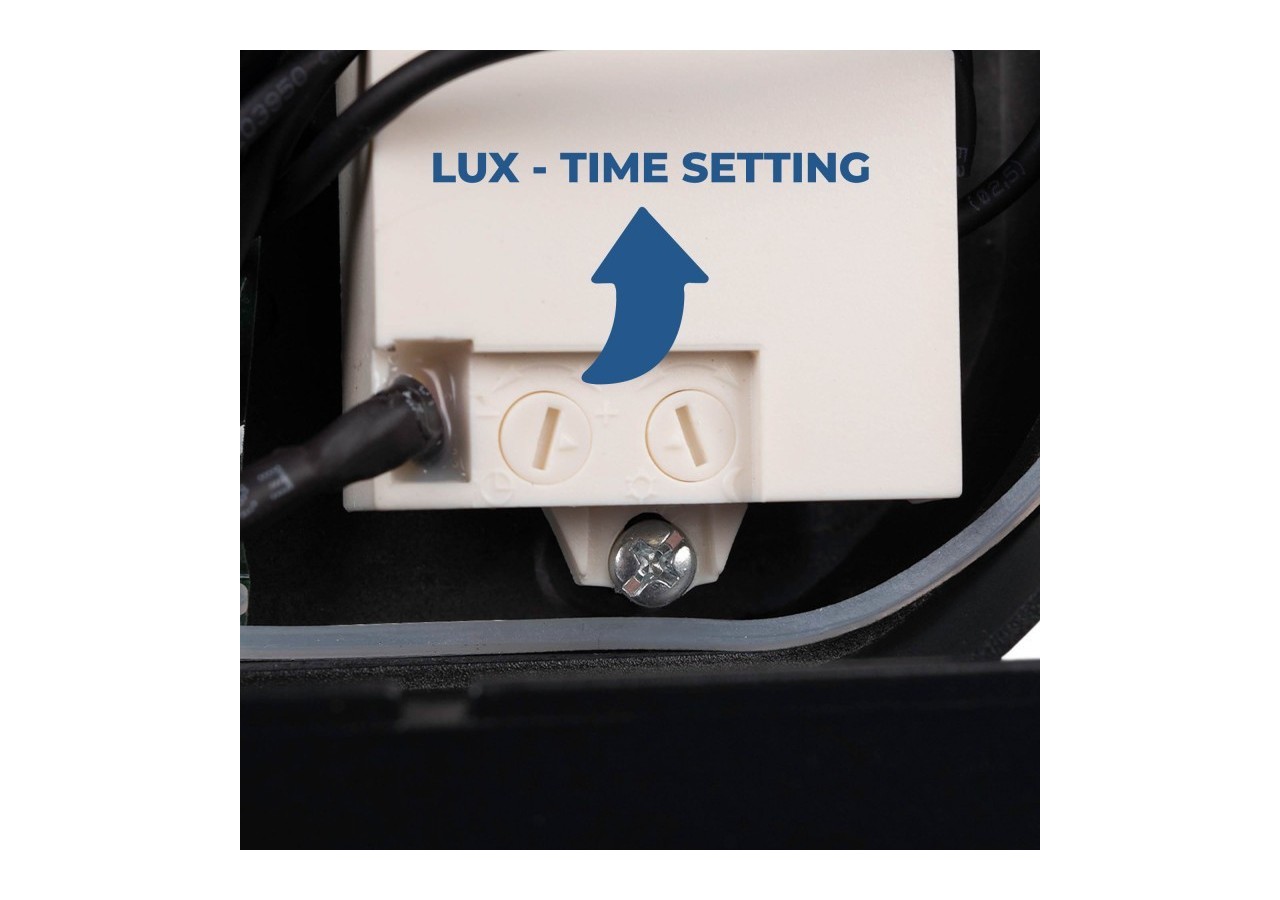 Applique murale d'extérieur double "Tura" avec capteur PIR-20,5W-Orientable-3000K-IP54 - L5069-S - Barcelona LED