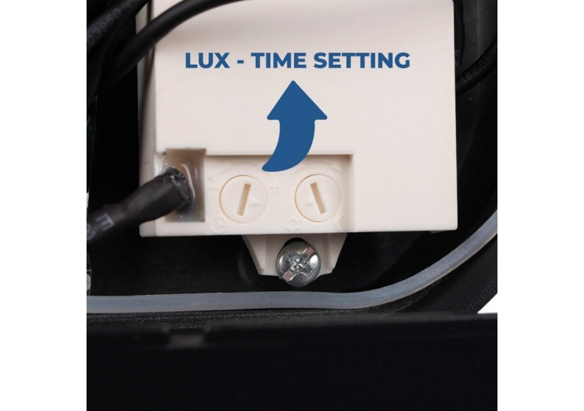 Applique murale d'extérieur double "Tura" avec capteur PIR-20,5W-Orientable-3000K-IP54 - L5069-S - Barcelona LED