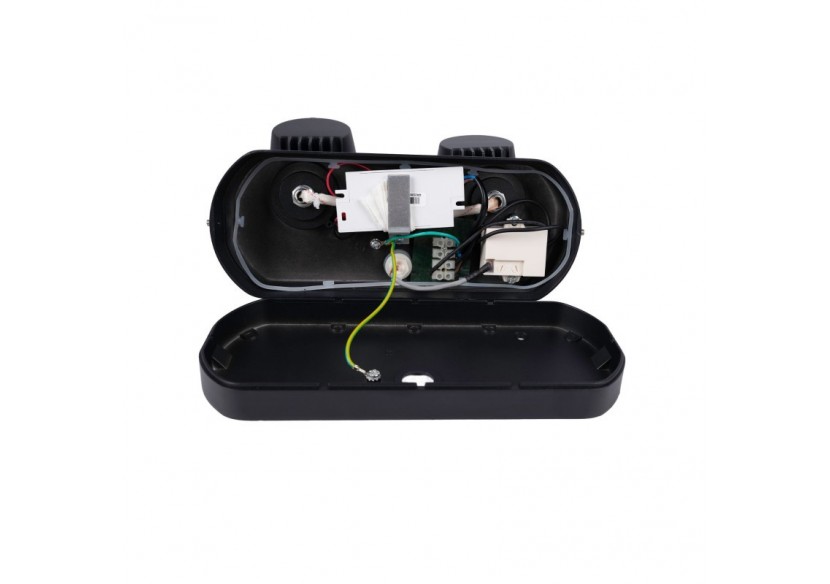 Applique murale d'extérieur double "Tura" avec capteur PIR-20,5W-Orientable-3000K-IP54 - L5069-S - Barcelona LED