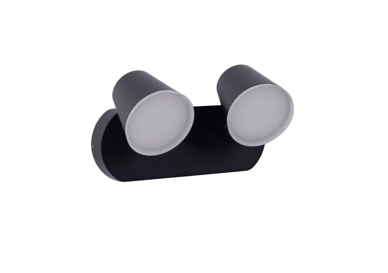 Applique murale d'extérieur double "Tura"-20,5W-Orientable-3000K-IP54 - L5069 - Barcelona LED