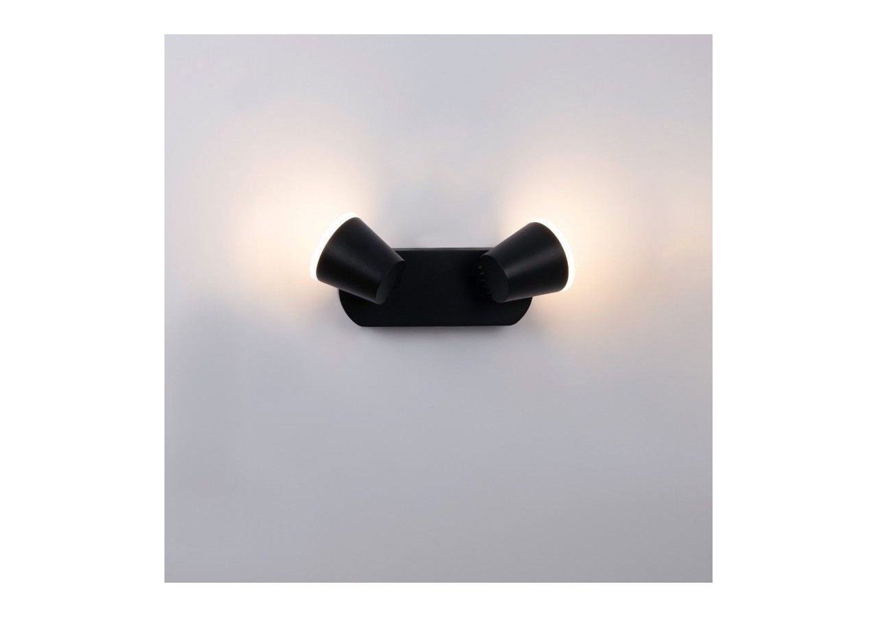Applique murale d'extérieur double "Tura"-20,5W-Orientable-3000K-IP54 - L5069 - Barcelona LED
