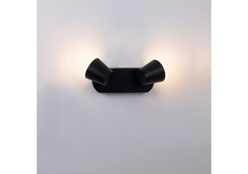 Applique murale d'extérieur double "Tura"-20,5W-Orientable-3000K-IP54 - L5069 - Barcelona LED Applique murale d'extérieur double "Tura"-20,5W-Orientable-3000K-IP54 - L5069 - Barcelona LED