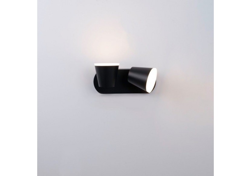 Applique murale d'extérieur double "Tura"-20,5W-Orientable-3000K-IP54 - L5069 - Barcelona LED Applique murale d'extérieur double "Tura"-20,5W-Orientable-3000K-IP54 - L5069 - Barcelona LED