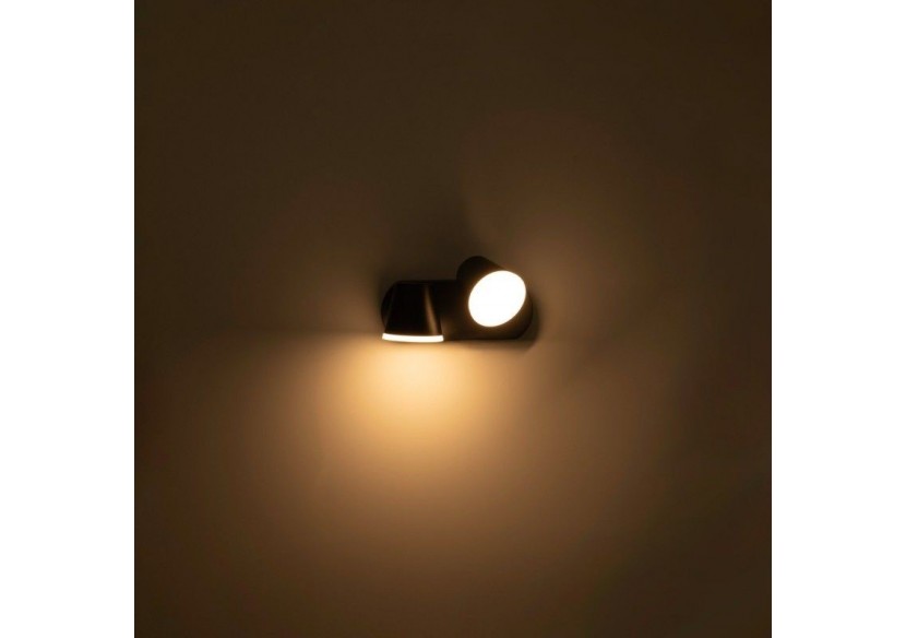 Applique murale d'extérieur double "Tura"-20,5W-Orientable-3000K-IP54 - L5069 - Barcelona LED Applique murale d'extérieur double "Tura"-20,5W-Orientable-3000K-IP54 - L5069 - Barcelona LED