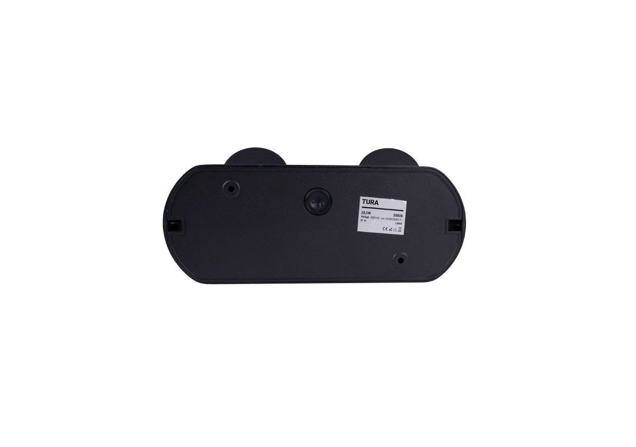 Applique murale d'extérieur double "Tura"-20,5W-Orientable-3000K-IP54 - L5069 - Barcelona LED