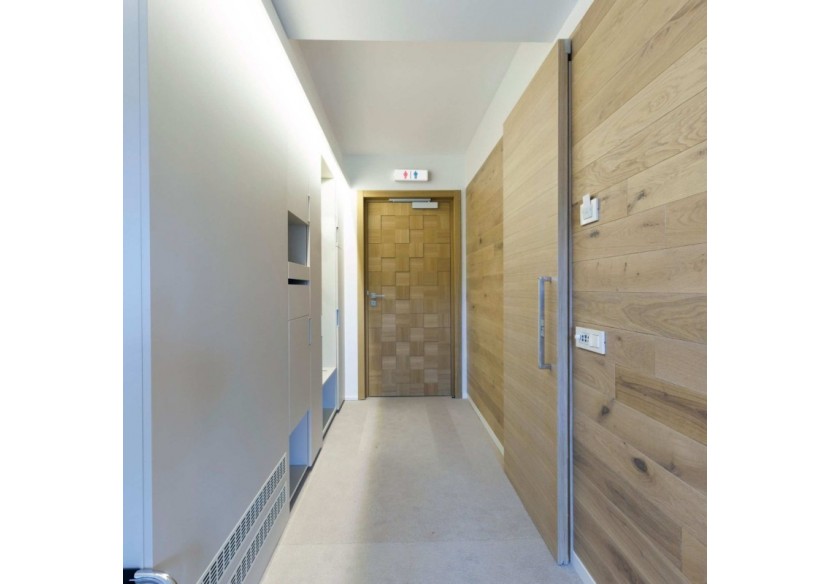 KIT pictogramme autocollant "TOILETTES" + Bloc autonome d'éclairage 3W - K-B1050PER-BAÑOS - Barcelona LED