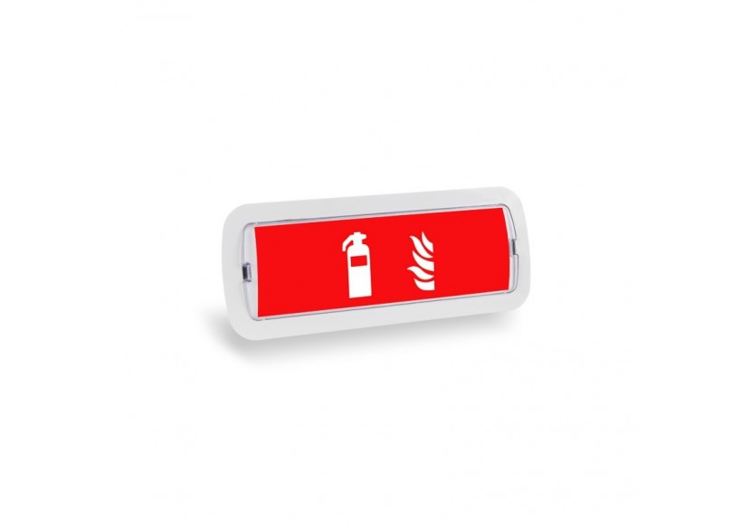 KIT Pictogramme autocollant "EXTINCTEUR" + Bloc d'éclairage 3W - K-B1050-EXTINTOR - Barcelona LED