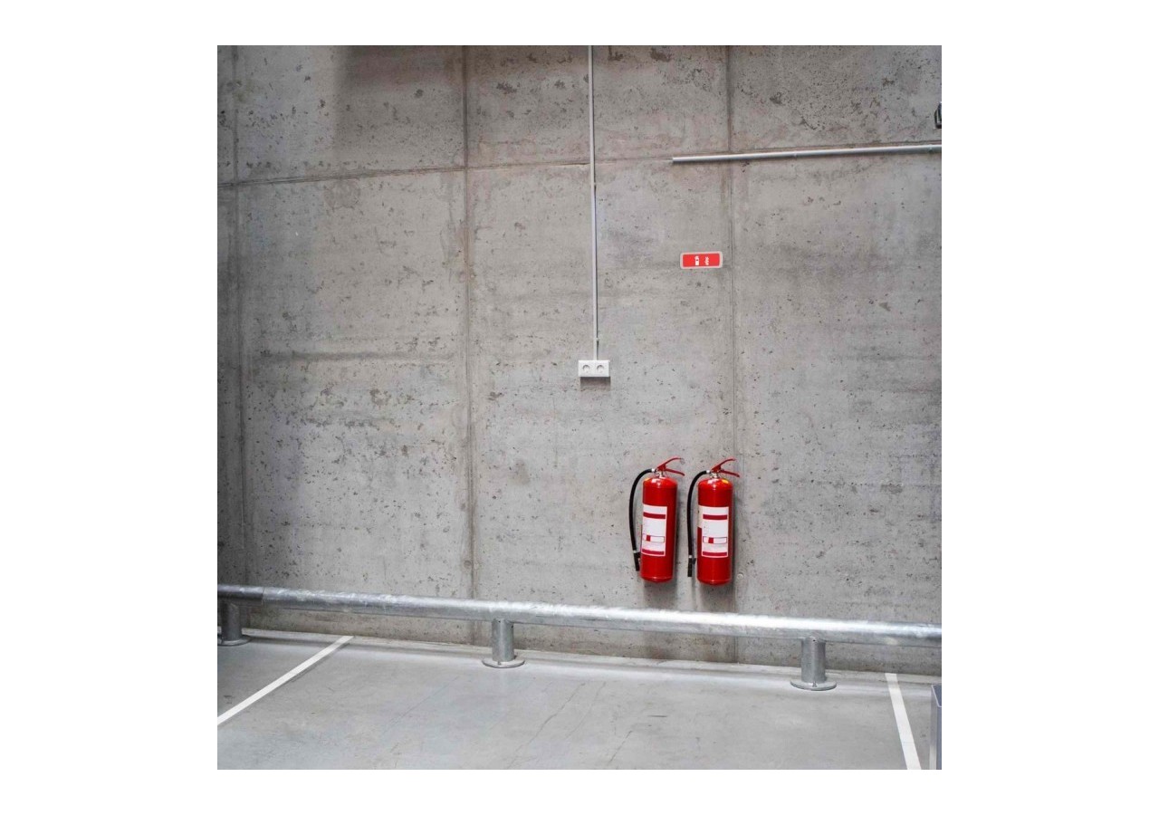 KIT Pictogramme autocollant "EXTINCTEUR" + Bloc d'éclairage 3W - K-B1050-EXTINTOR - Barcelona LED