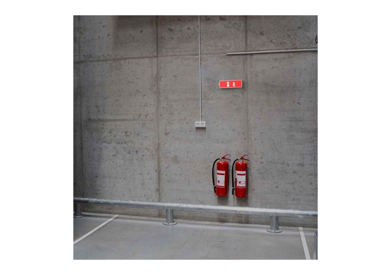 KIT Pictogramme autocollant "EXTINCTEUR" + Bloc d'éclairage 3W - K-B1050-EXTINTOR - Barcelona LED