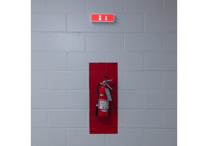 KIT Pictogramme autocollant "EXTINCTEUR" + Bloc d'éclairage 3W - K-B1050-EXTINTOR - Barcelona LED