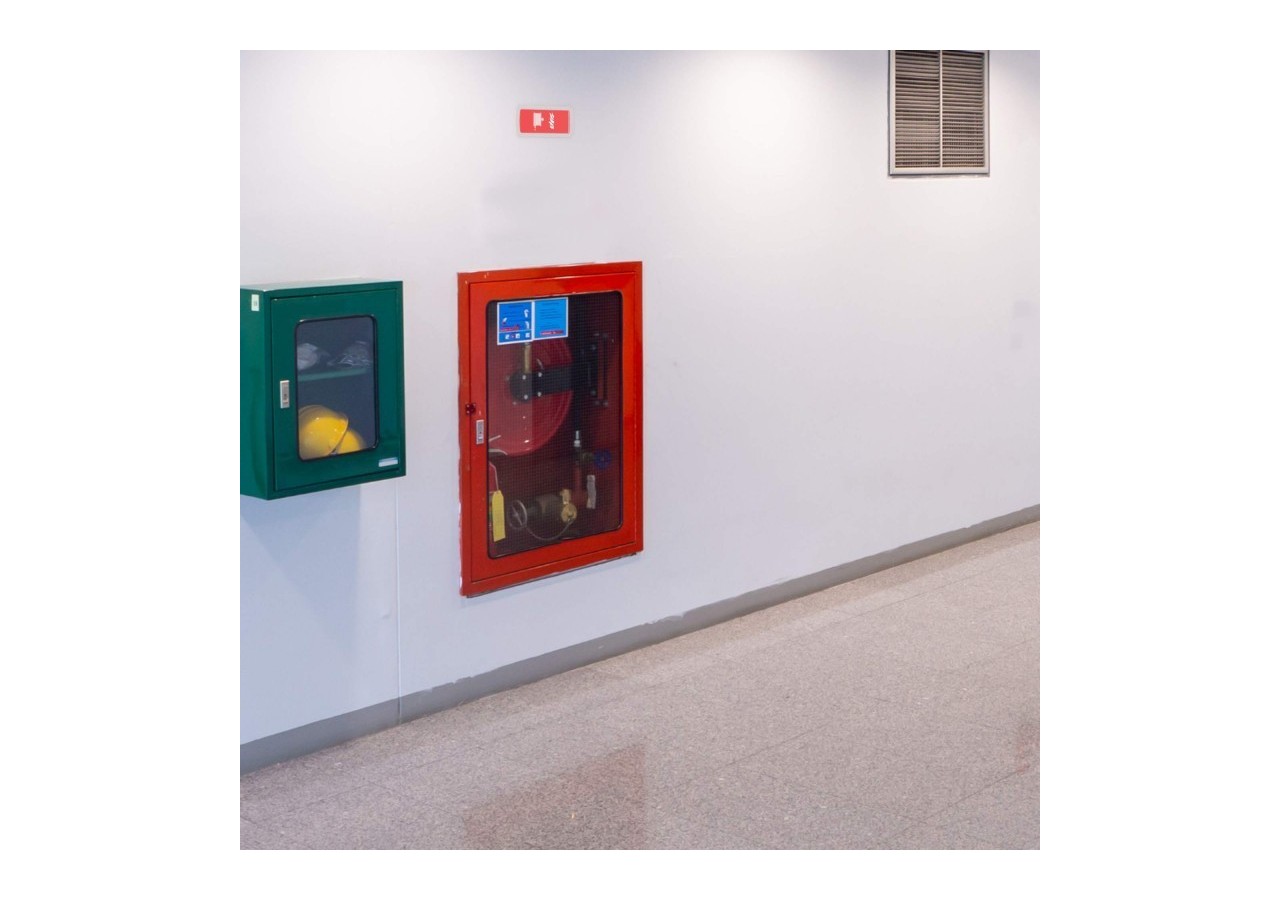 KIT Pictogramme autocollant "ROBINET D'INCENDIE ARMÉ" + Bloc d'éclairage 3W - K-B1050-BOCAINCENDIO - Barcelona LED