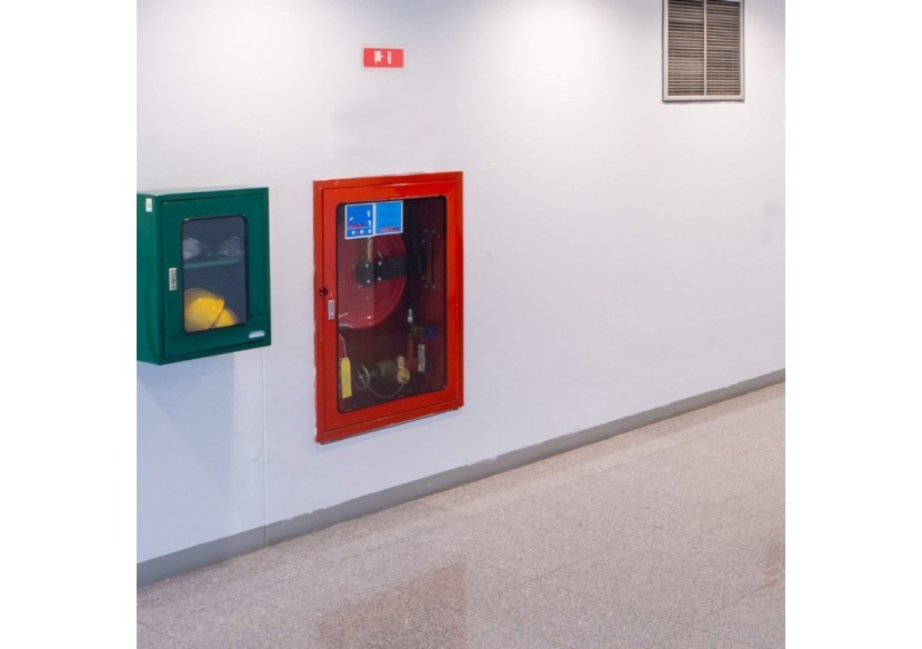 KIT Pictogramme autocollant "ROBINET D'INCENDIE ARMÉ" + Bloc d'éclairage 3W - K-B1050-BOCAINCENDIO - Barcelona LED