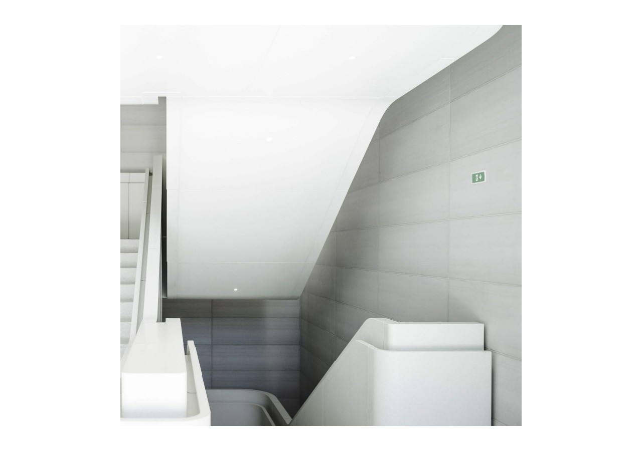 KIT Pictogramme autocollant "SORTIE VERS LE BAS" + Bloc d'éclairage 3W - K-B1050-DOWNARROW - Barcelona LED